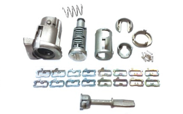 CERRADURA PUERTA IZQUIERDA SEAT LEON, TOLEDO DESMONTADA SIN GANCHO HU66 (1M0837167D) (GOLF V) HU66