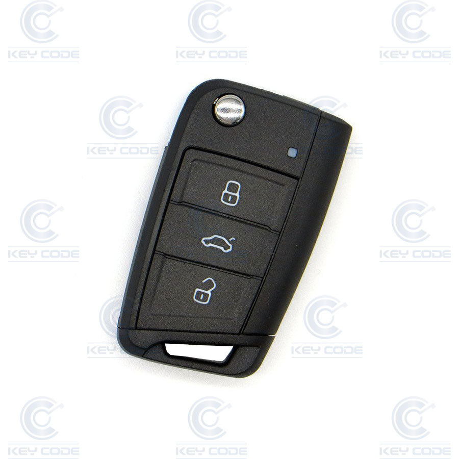 TELECOMMANDE SEAT 3 BOUTONS POUR (6F0959752L) HITAG PRO VAG NCF29A1 433MHZ ASK -ORIGINALE-
