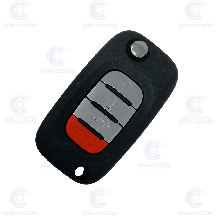 [SM102TE01-OE] FLIP REMOTE KEY WITH 3+1 BUTTONS FOR SMART FORFOUR CWTWB1G767 (PCF7961) - GENUINE WITHOUT KEY BLADE