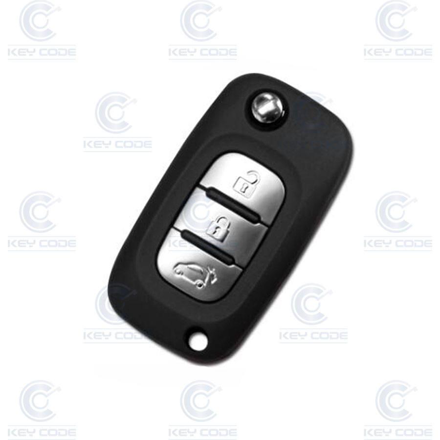 MANDO PLEGABLE DE 3 BOTONES DE SMART FORFOUR CWTWB1G767, A4537600401 (PC7961) - ORIGINAL SIN ESPADIN