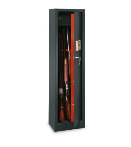ARMERO CON CERRADURA ELECTRONICA PARA 5 ARMAS TCE/5 (28 x 34 x 145)  