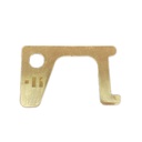 BRASS HANDLE FOR DOORS AND BUTTONS
