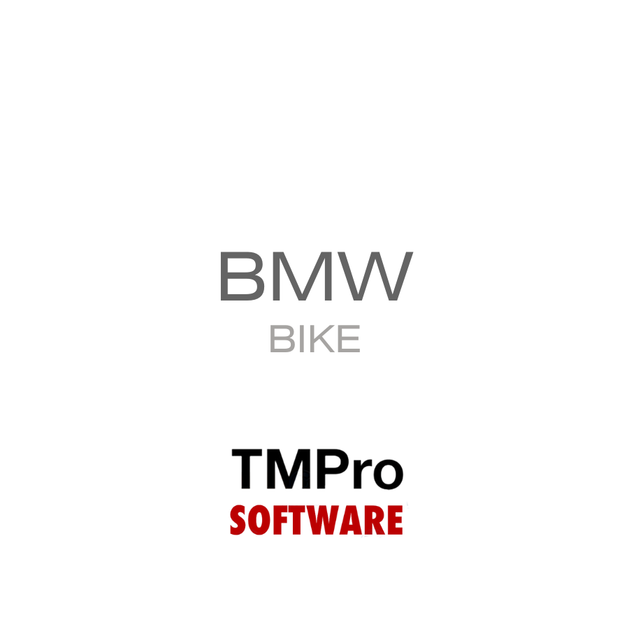 SOFTWARE TMPRO 109 BMW BIKE
