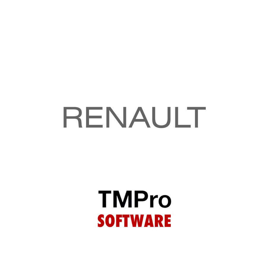 SOFTWARE TMPRO 28 Renault, Dacia immobox Sagem