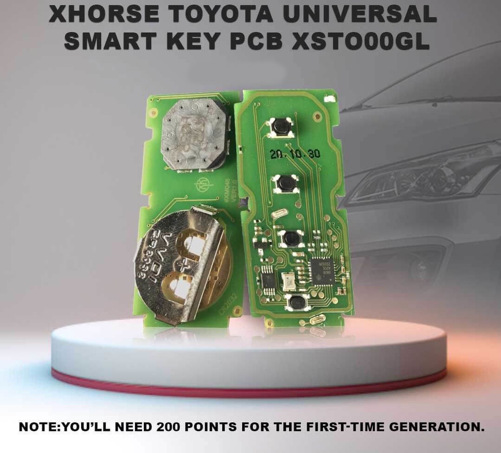 CIRCUITO ELECTRÓNICO MULTIFRECUENCIA XHORSE PARA MANDOS KEYLESS TOYOTA - LEXUS 