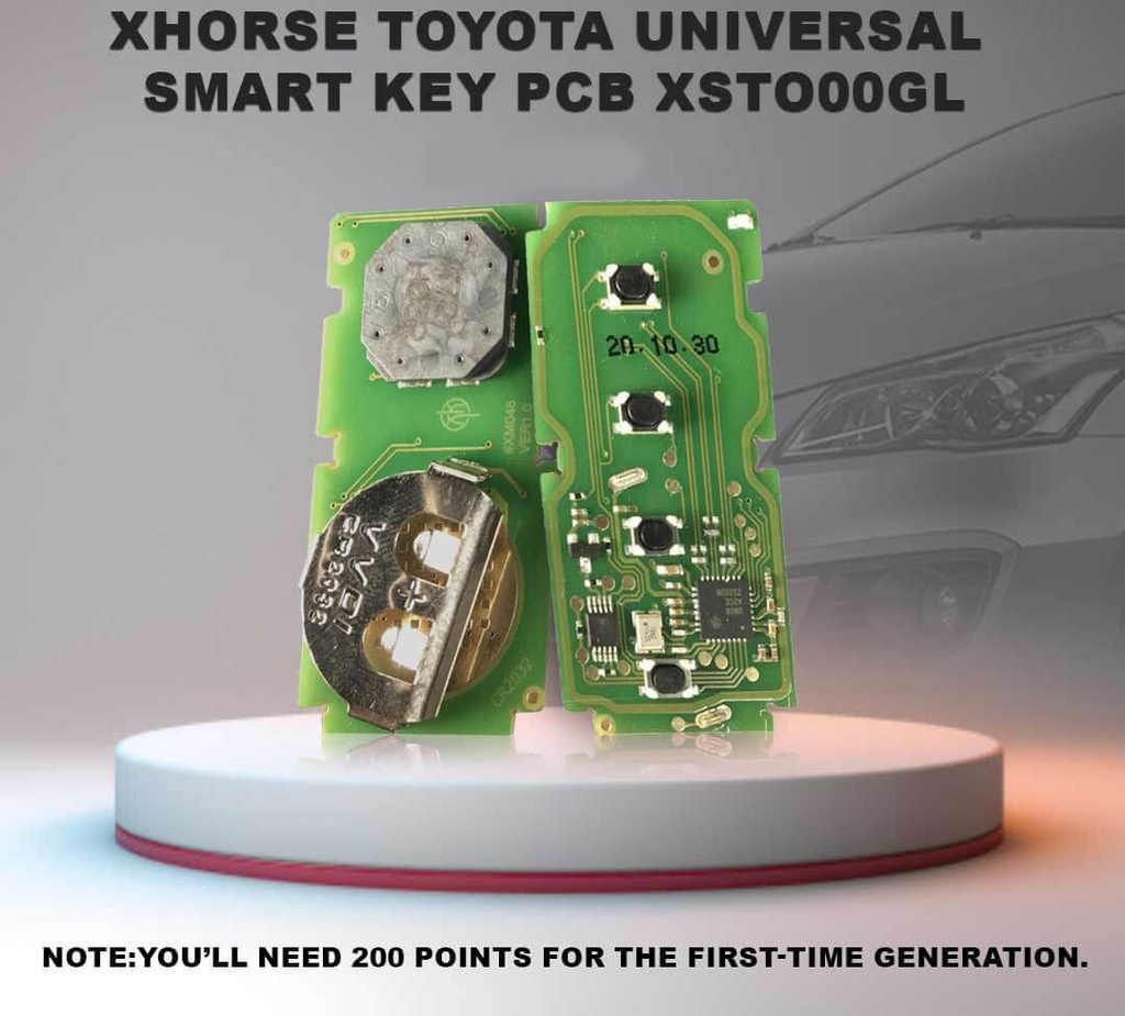 [TO100PL01-AF] XHORSE TOYOTA, LEXUS UNIVERSAL MULTIFREQUENCY PCB FOR SMART KEYS