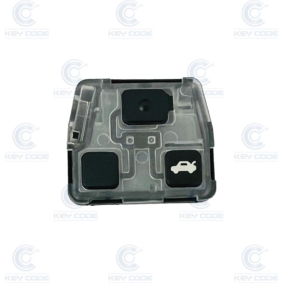 CIRCUIT ELECTRONIQUE DE TELECOMMANDE DE TOYOTA DE 3 BOUTONS - 4C