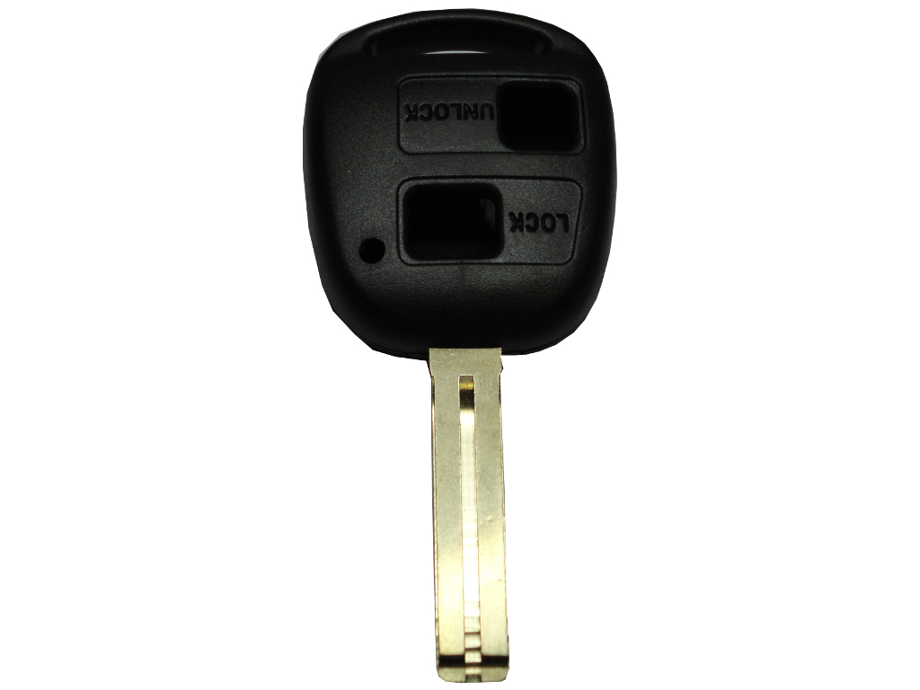 CARCASA MANDO TOYOTA 2 BOTONES REGATA  (TOY40) 