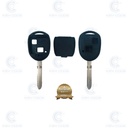 TOYOTA 2 BUTTON REMOTE CASE (TOY43/TOY15) DURASHELL - PREMIUM QUALITY