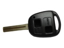 COQUE TELECOMMANDE TOYOTA 2 BOUTONS CLE A VAGUE  (TOY48)