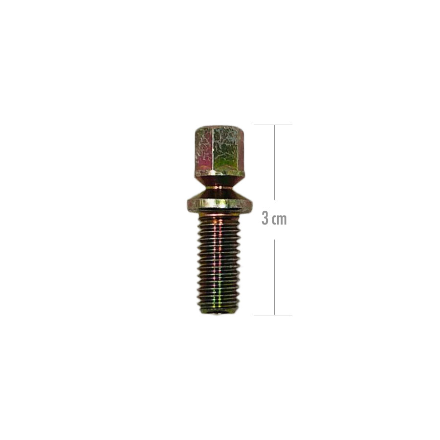 PAR DE PARAFUSOS PARA BRAÇADEIRAS DE SUPORTE DE FECHADURAS VAG 90584502 (3 CM)