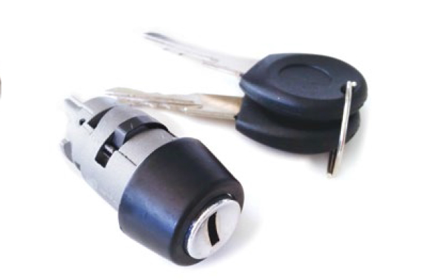 SERRURE DE DEMARREUR SEAT, GOLF III, PASSAT, JETTA HU49 (1H0905855C, 357905855A)