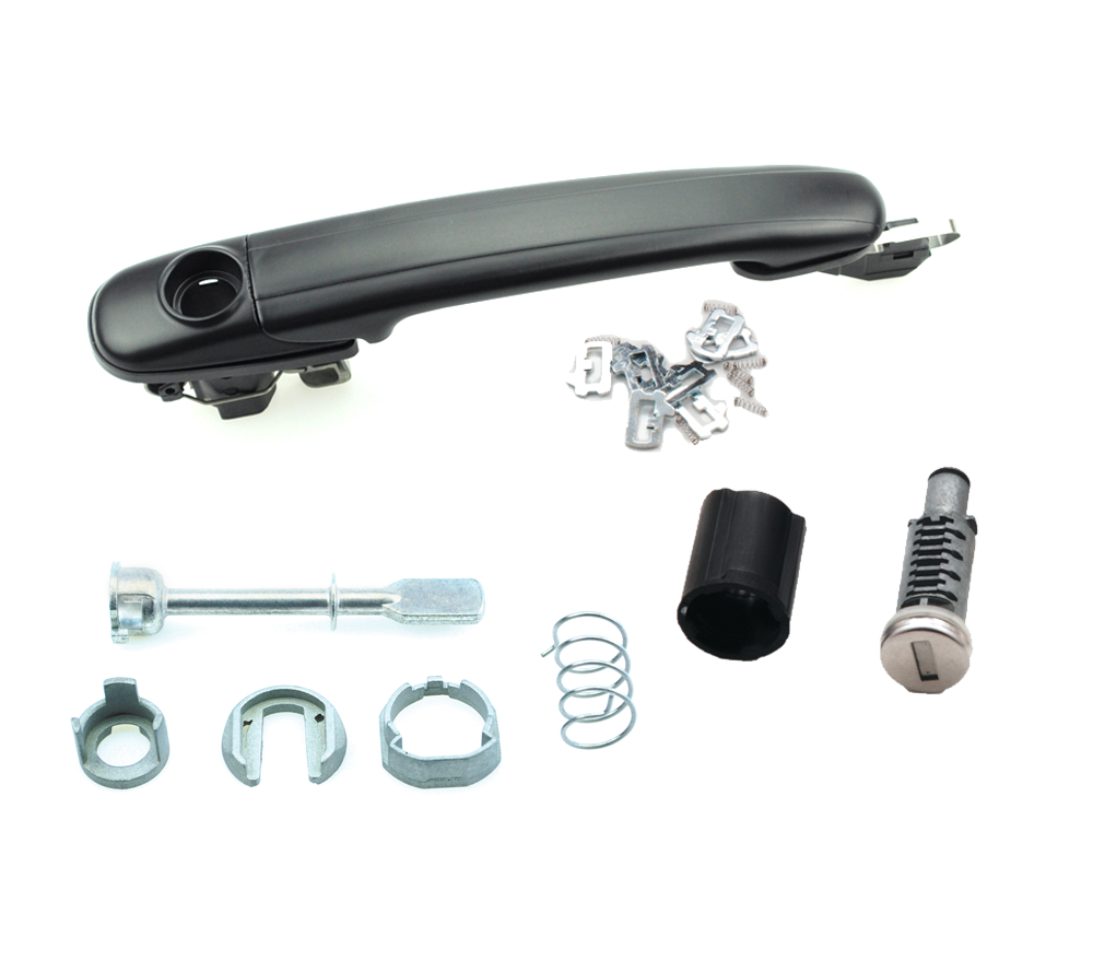 FECHADURA DESMONTADA DE PORTA COM MANIVELA DE SEAT, VOLKSWAGEN (98-02) HU66 5 PORTAS