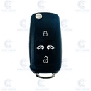 CARCASA PLEGABLE VAG DE 4+1 BOTONES HU66 