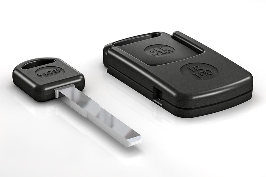 DISPOSITIVO PARA CLONAGEM DE TRANSPONDER EM REMOTOS SEM CHAVE OU INSERÍVEIS DE VOLVO VL100KIT