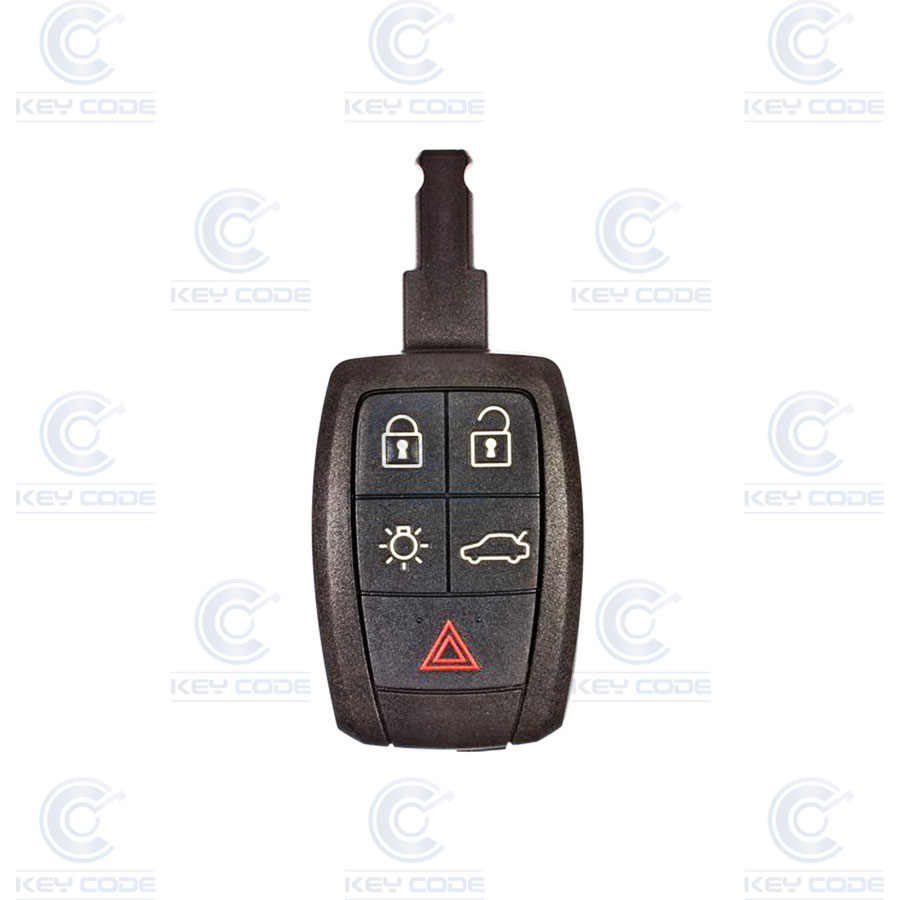 CONTROLE REMOTO INSERÍVEL DE 5 BOTÕES PARA VOLVO C30, C70, S40, V50 (30772194) 433 MHZ - ORIGINAL