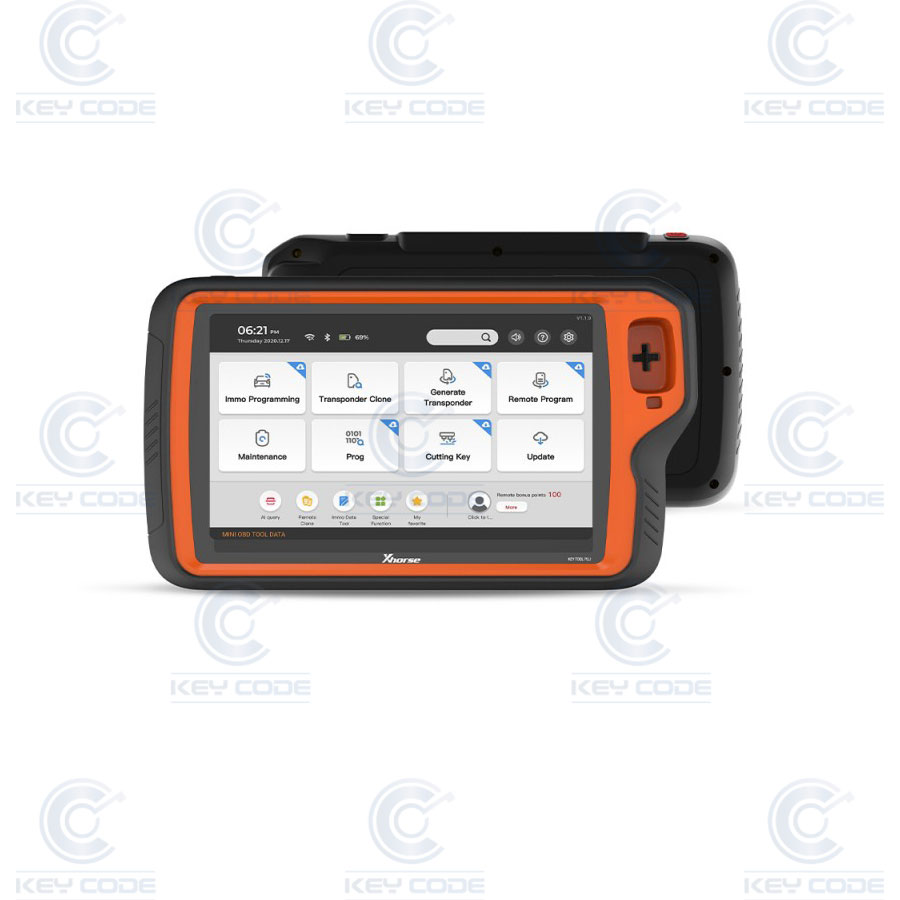 EQUIPO MULTIFUNCIÓN VVDI KEY TOOL PLUS: PROGRAMACIÓN, CLONACIÓN, GENERACIÓN Y EEPROM 