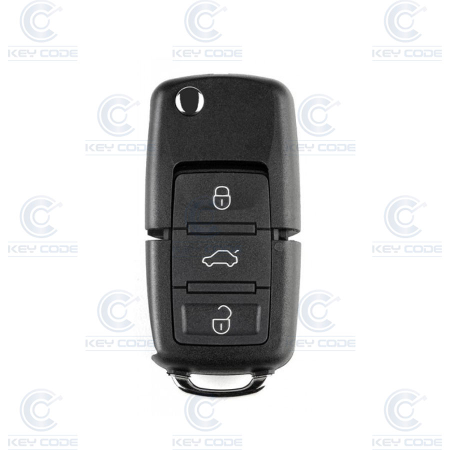 TELEMANDO VOLKSWAGEN (1J0959753DA) 3 BOTONES HU66 ID48