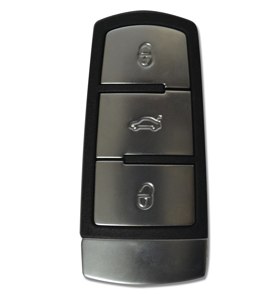 TELEMANDO VW PASSAT INSERTABLE 3 BOTONES ID48 (3C0959752BA) - ORIGINAL