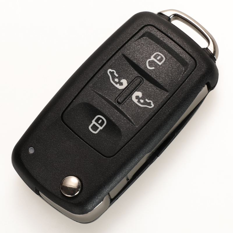 TELEMANDO DE 4 BOTONES DE VOLKSWAGEN SHARAN (7N0837202N) ID48 HU66 ORIGINAL POR BASTIDOR
