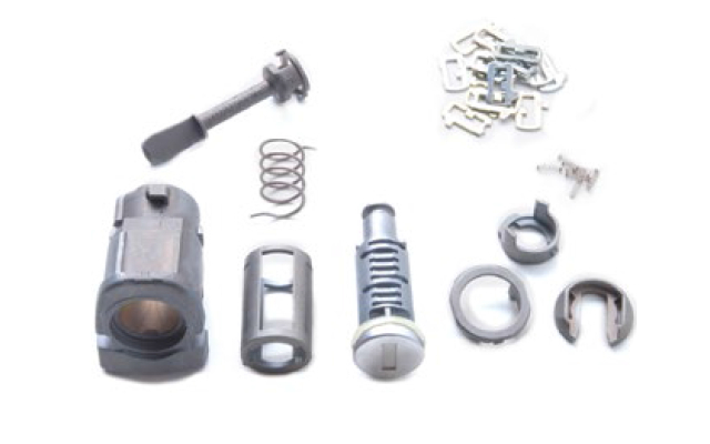  PASSAT, IBIZA, GOLF, LEON V  DISASSEMBLED LEFT DOOR LOCK (01-04) WITH LISHI HOOK HU66