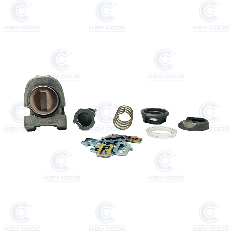  VW GOLF IV DISASSEMBLED LEFT DOOR LOCK WITHOUT LISHI HOOK (1U0837167A, 1U0837167F) HU66
