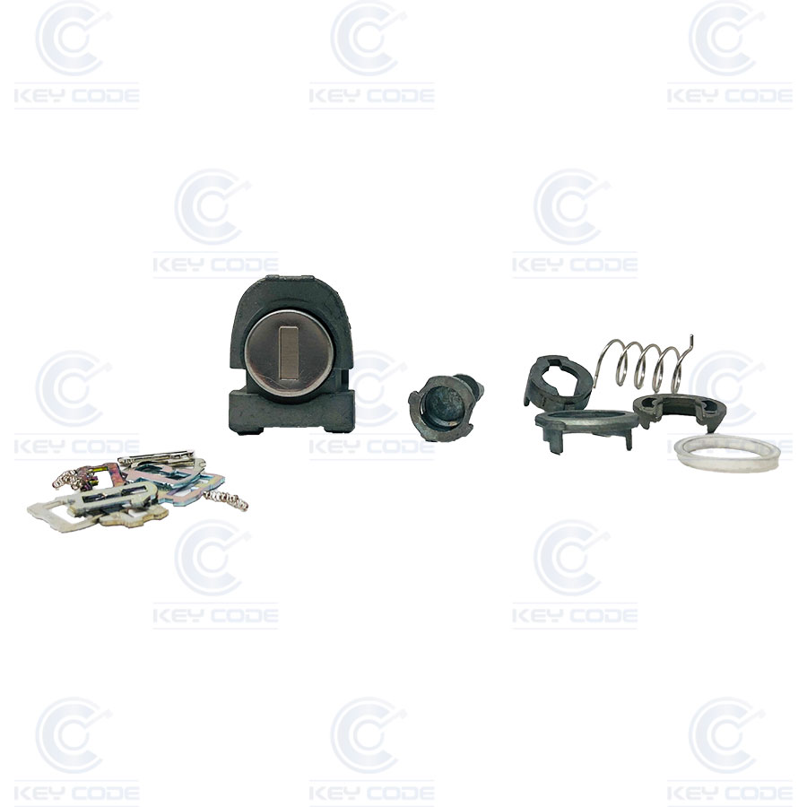 CERRADURA PUERTA DERECHA DESMONTADA GOLF IV (02-04) CON GANCHO HU66