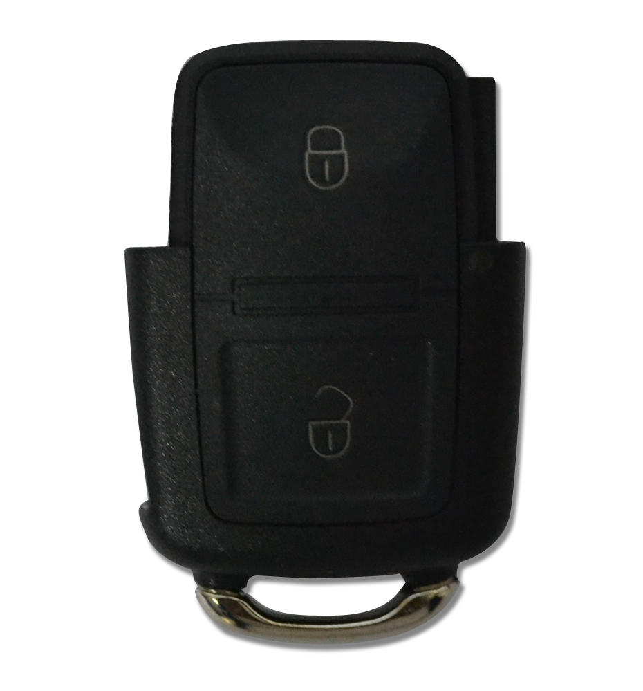 CARCASA MANDO VW CUADRADO 2 BOTONES  