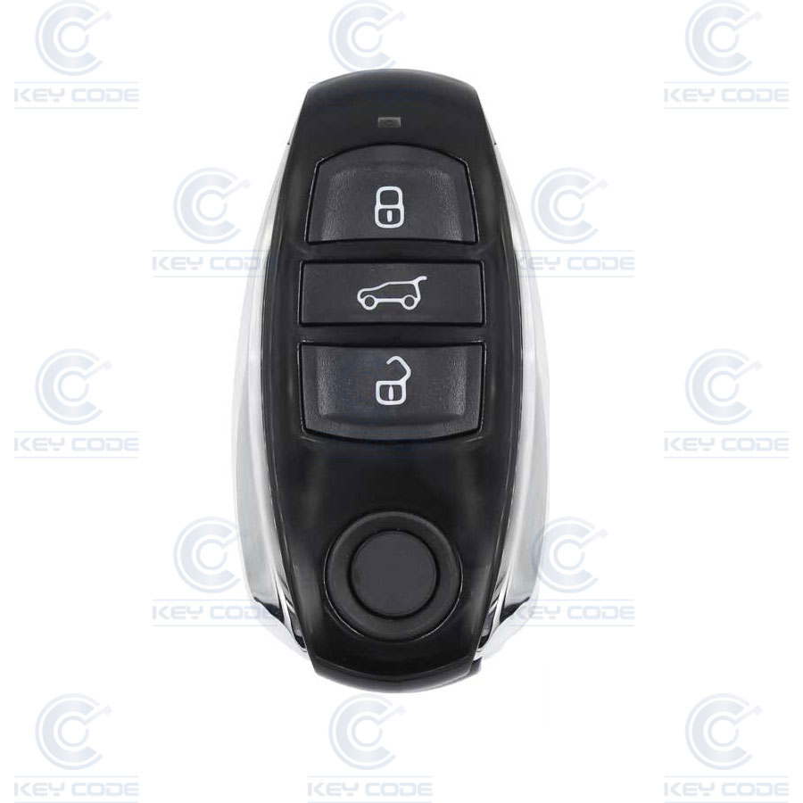 CARCASA MANDO INSERTABLE TOUAREG DE 3 BOTONES CON ESPADÍN HU66 