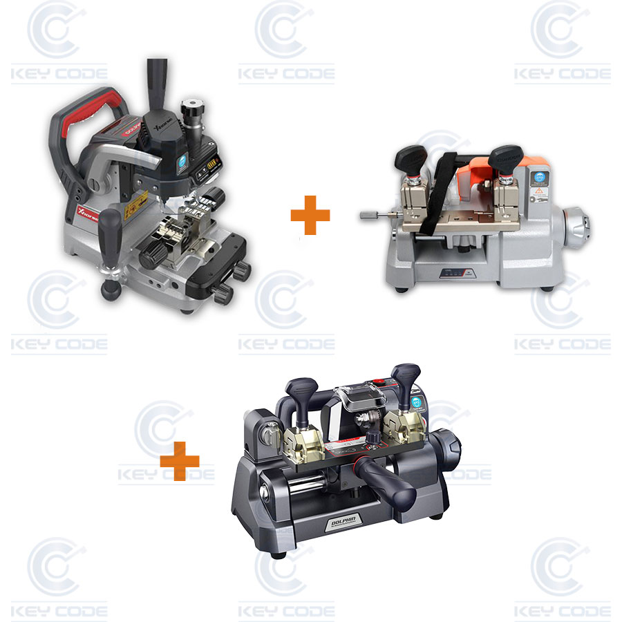 PACK MACHINES DE TAILLE XHORSE: DOLPHIN XP007 + XC009 + XP008