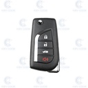 [XK14] TOYOTA FLIP REMOTE WITH 4 BUTTONS  XKTO10EN