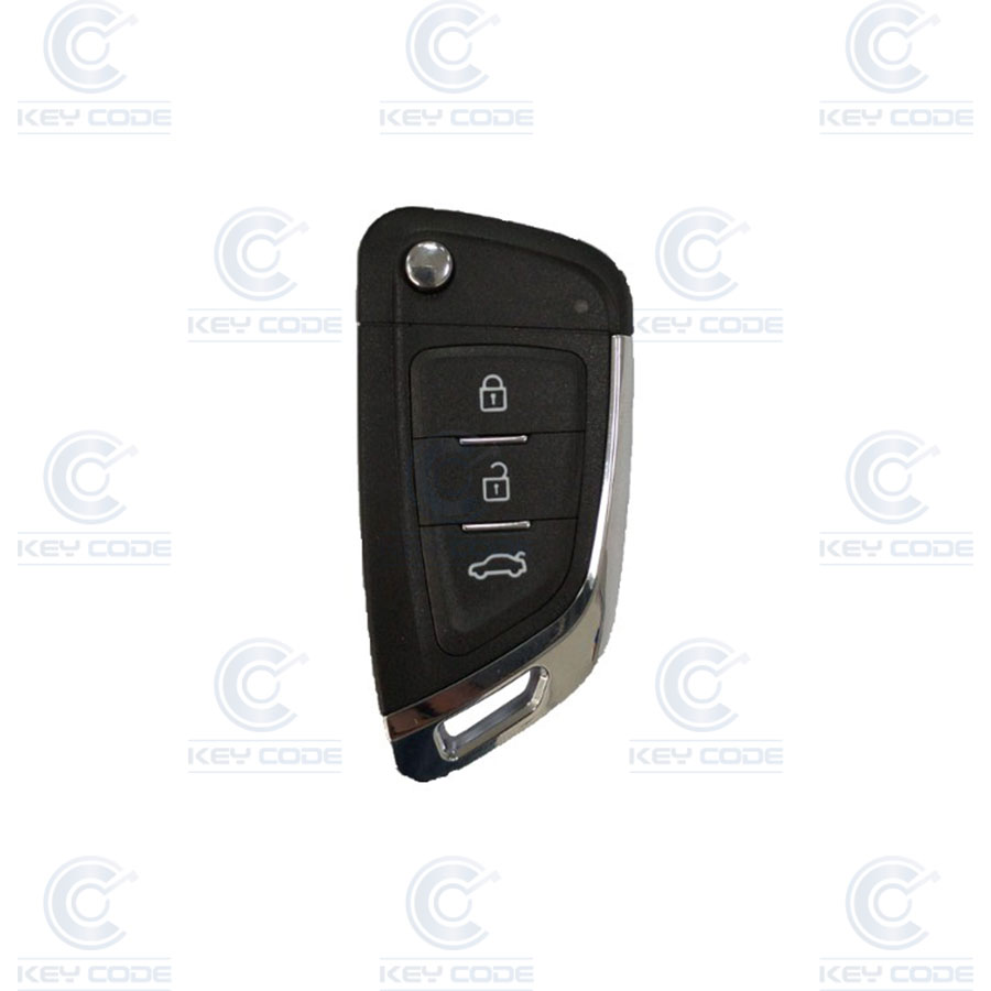 [XKKF03] REMOTE WITH 3 BUTTONS WITHOUT CHIP FOR VVDI KEY TOOL (WIRE) XKKF03EN