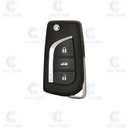 [XKN08] TOYOTA REMOTE WITH TRANSPONDER 3 BUTTONS FOR VVDI KEY TOOL XNTO00EN