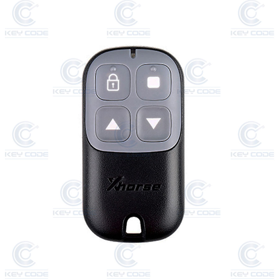 GREY 4-BUTTON GARAGE REMOTE CONTROL XKXH23EN (FORMERLY XKXH03EN) - XHORSE