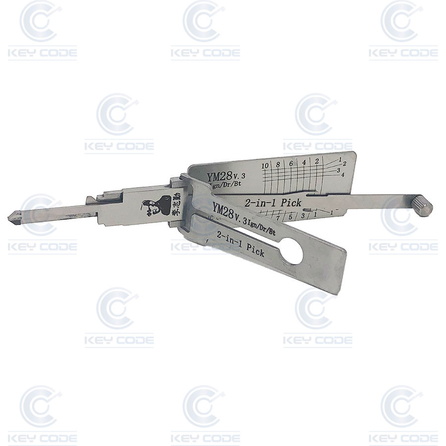 GANZUA LISHI 3 EN 1 YM28 OPEL