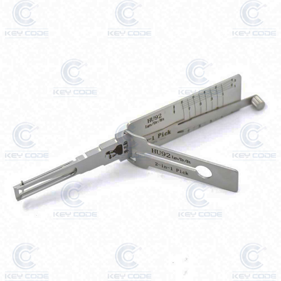 LISHI 2 IN 1 PICK DECODER HU92 BMW SL IGNITION, DOOR, BOOT / ANTIGLARE