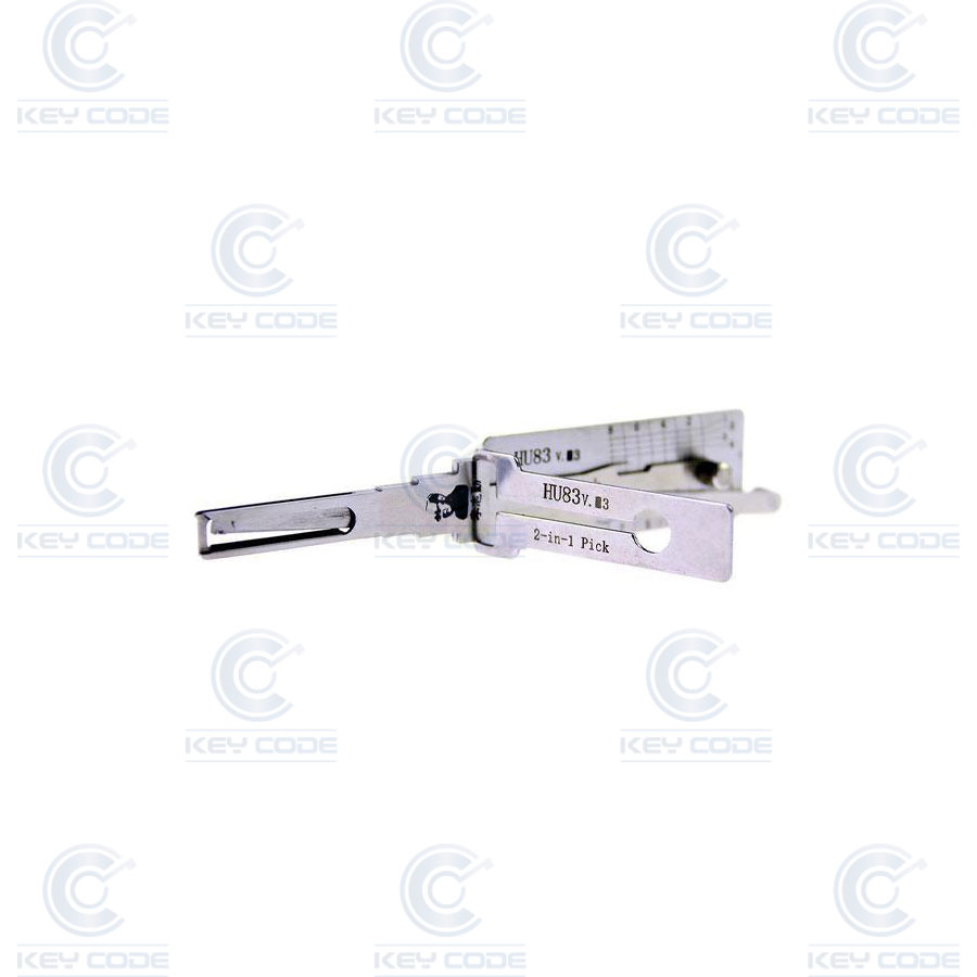 CROCHET LISHI 2-1 HU83 PSA DEMARREUR, PORTE, COFFRE / ANTIREFLET
