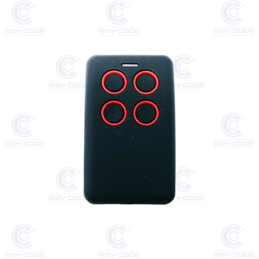 [TE-MULTICODE] MULTIFREQUENCY SELF CLONABLE GARAGE REMOTE WITH 4 BUTTONS