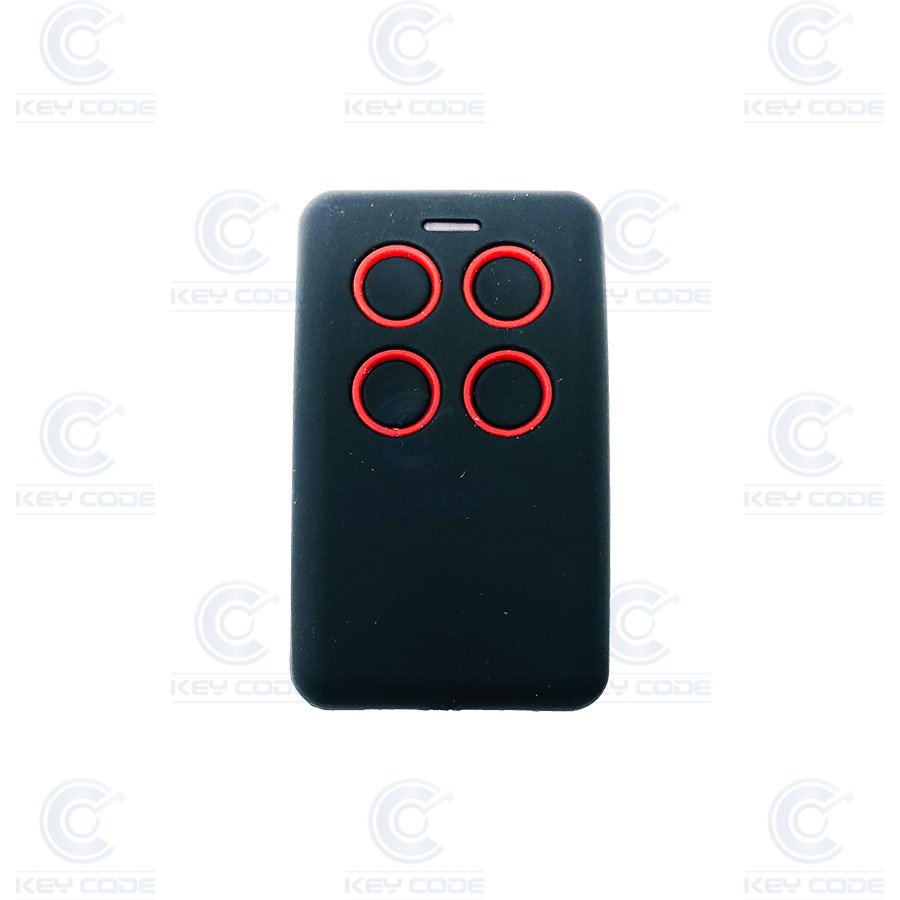 MULTIFREQUENCY SELF CLONABLE GARAGE REMOTE WITH 4 BUTTONS