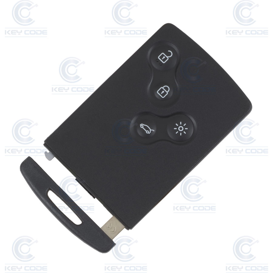 TARJETA FIAT TALENTO 4 BOTONES (6000618707) HITAG 128 AES 4A PCF7953M 433MHZ FSK - ORIGINAL POR BASTIDOR -