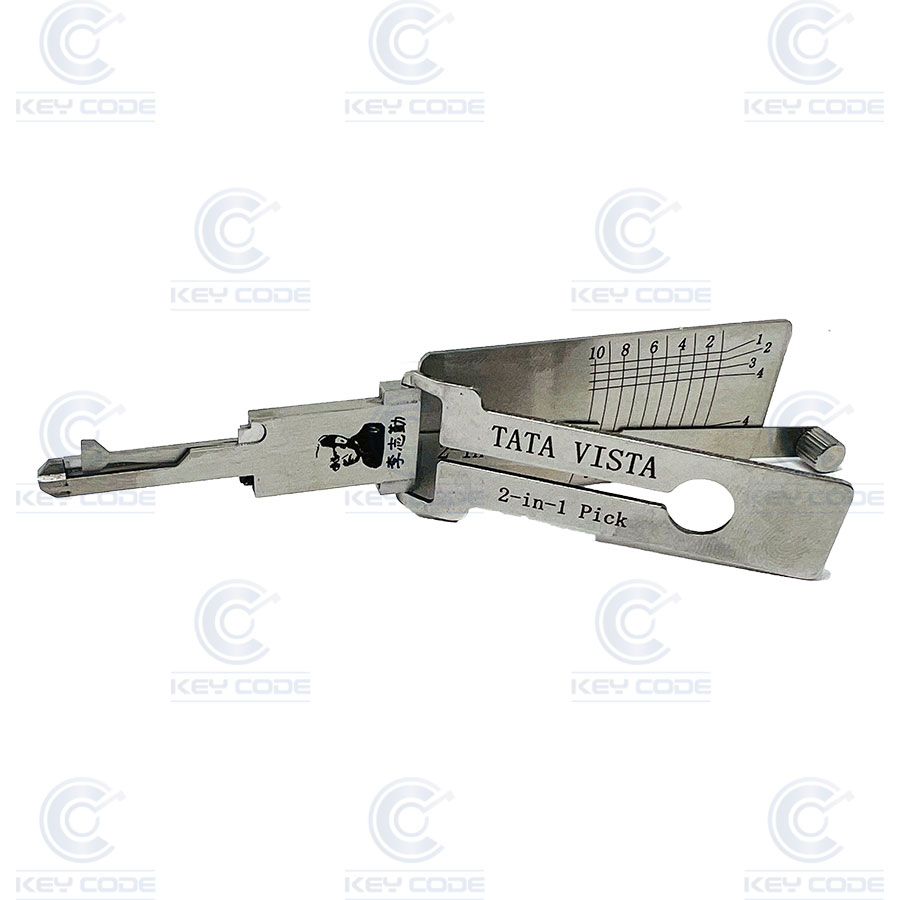 LISHI PICK DECODER  2 IN 1 TATA VISTA