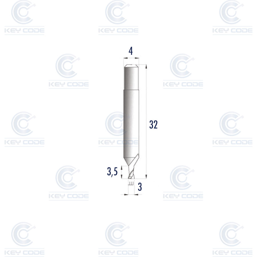 KEYLINE V002 CUTTER RIC05046B  FOR VERSA, NINJA VORTEX AND NINJA TOTAL