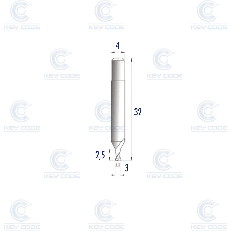 KEYLINE V015 CUTTER RIC05508B FOR VERSA, NINJA VORTEX AND NINJA TOTAL