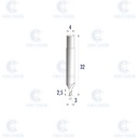 FRESA KEYLINE V015 RIC05508B PARA VERSA, NINJA VORTEX Y NINJA TOTAL