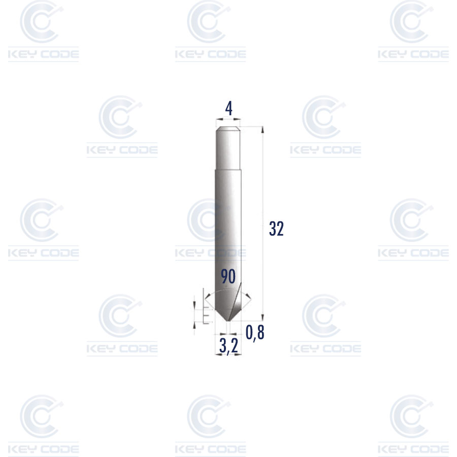 KEYLINE V021 CUTTER RIC06104B FOR VERSA, NINJA VORTEX AND NINJA TOTAL