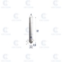 KEYLINE V021 CUTTER RIC06104B FOR VERSA, NINJA VORTEX AND NINJA TOTAL