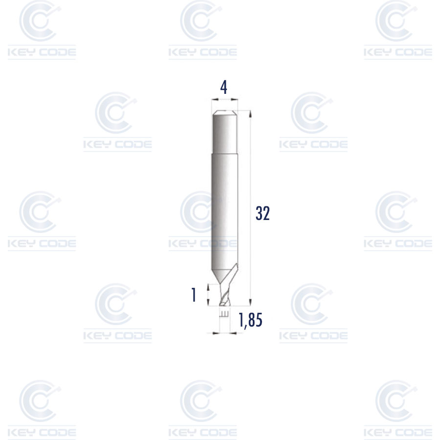 KEYLINE V031 CUTTER RIC06734B FOR VERSA, NINJA VORTEX AND NINJA TOTAL