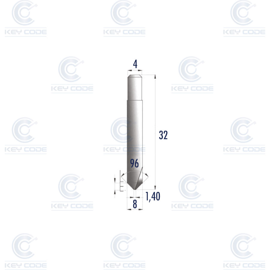 KEYLINE V040 CUTTER RIC08302B FOR VERSA, NINJA VORTEX AND NINJA TOTAL