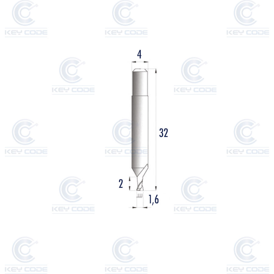 KEYLINE V043 CUTTER RIC09211B FOR VERSA, NINJA VORTEX AND NINJA TOTAL