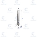 KEYLINE V044 CUTTER RIC09442B FOR VERSA, NINJA VORTEX AND NINJA TOTAL